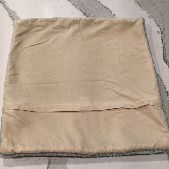 Hand Hooked Wool and Velvet Deer Bambi Decorative Rectangle Throw Pillow - Picture 3 of 3